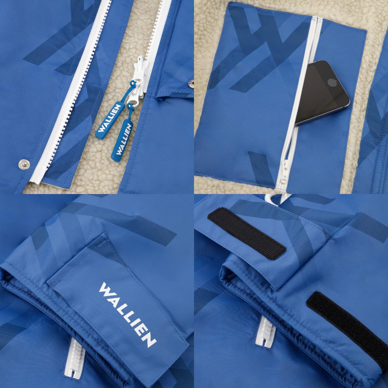 Ladies premium changing robe for swimming, surfing made from recycled fabric. 7/7