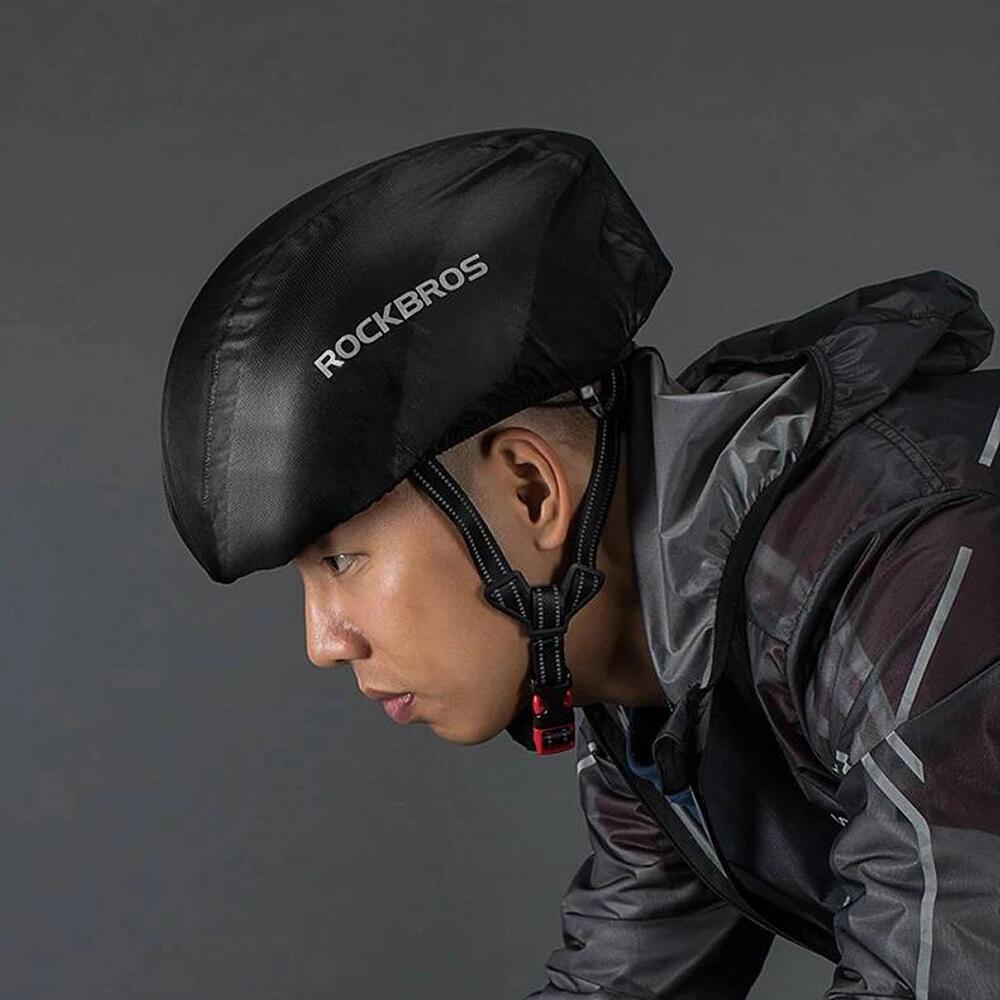 Copertura antipioggia Rockbros per casco 3/4