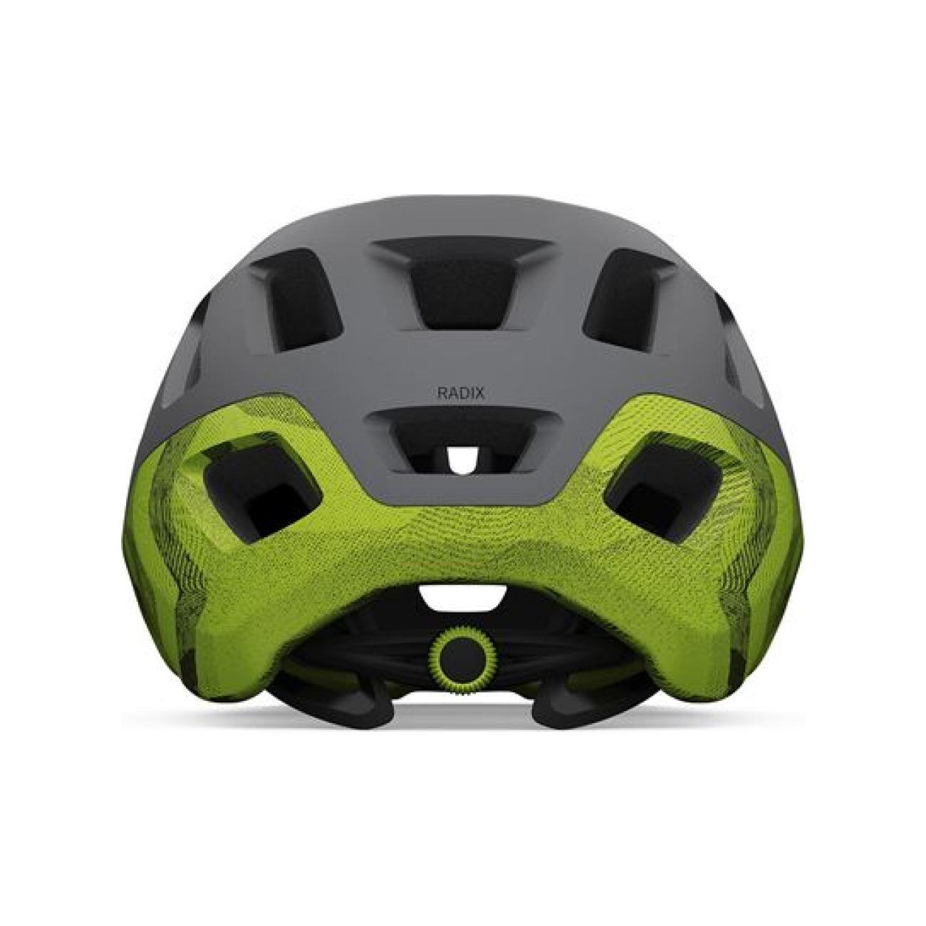 Casque Giro Radix gris Lime 3/3