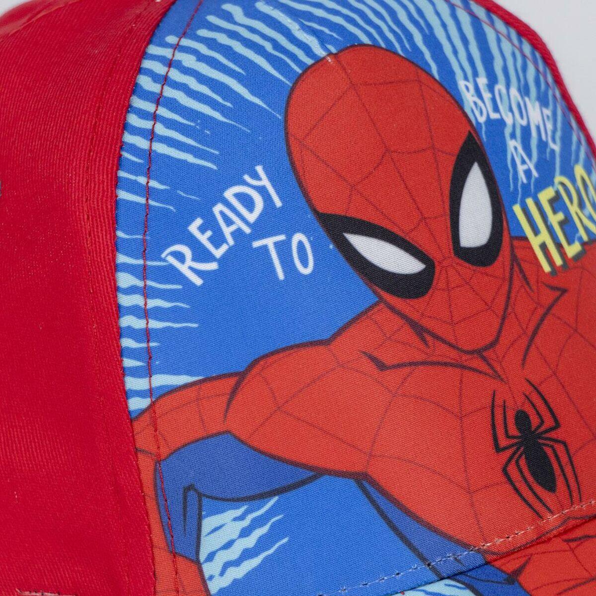 Casquette enfant Spider-Man Rouge 3/4