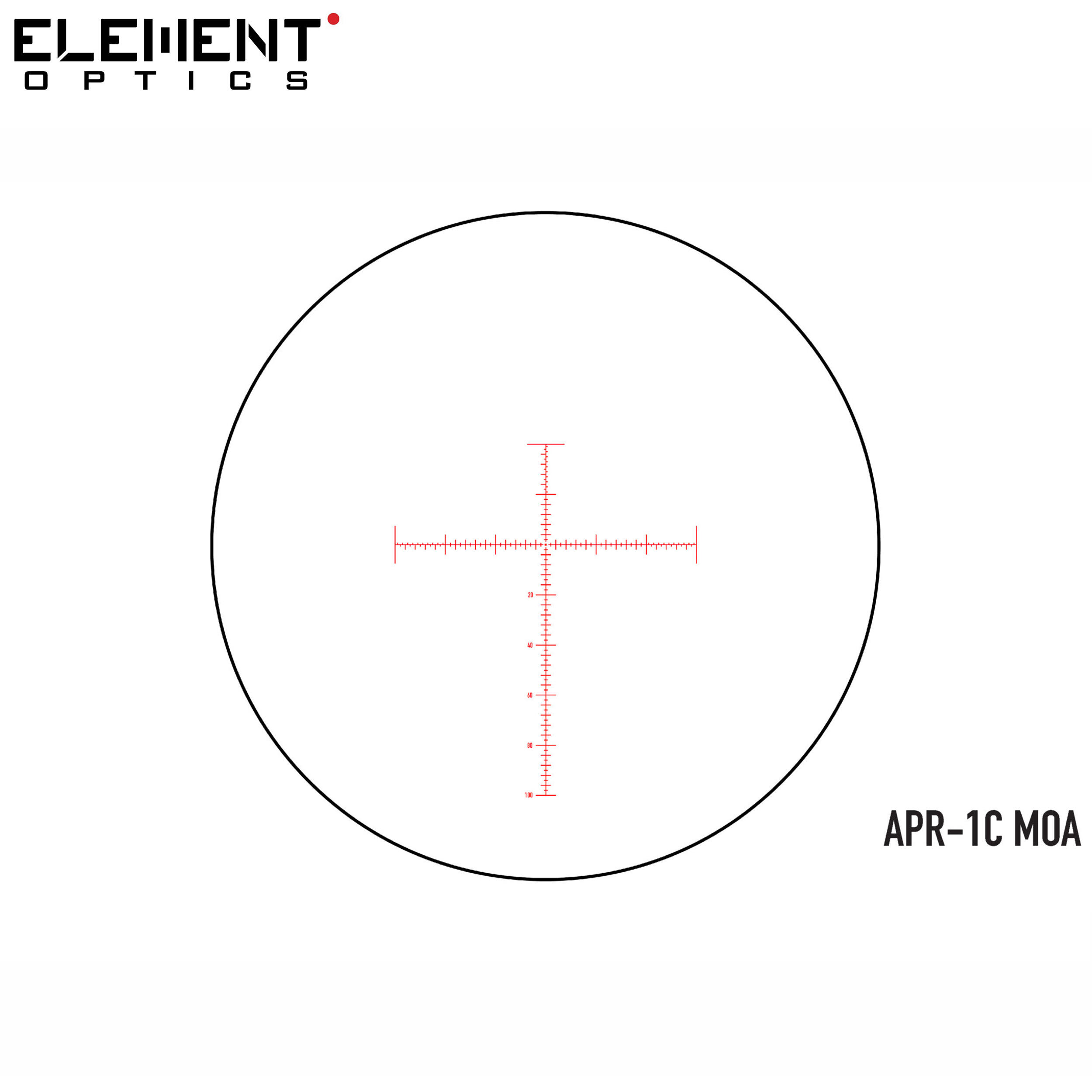 Scope Element Optics Immersive 10x40 APR-1C MOA 6/6
