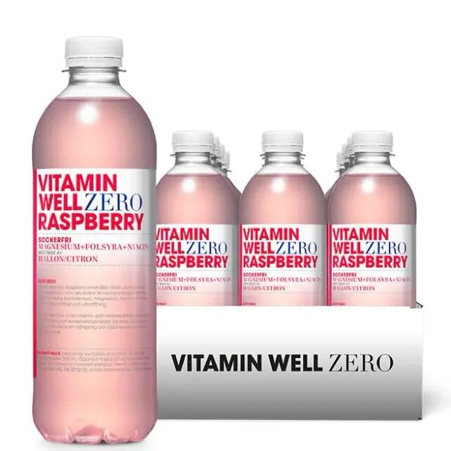 Zero 500ml Vitamin Well (lot de 12) 1/1