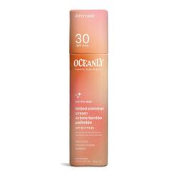 Oceanly - Phyto-Sun Crème pailletée FPS 30 - teintée