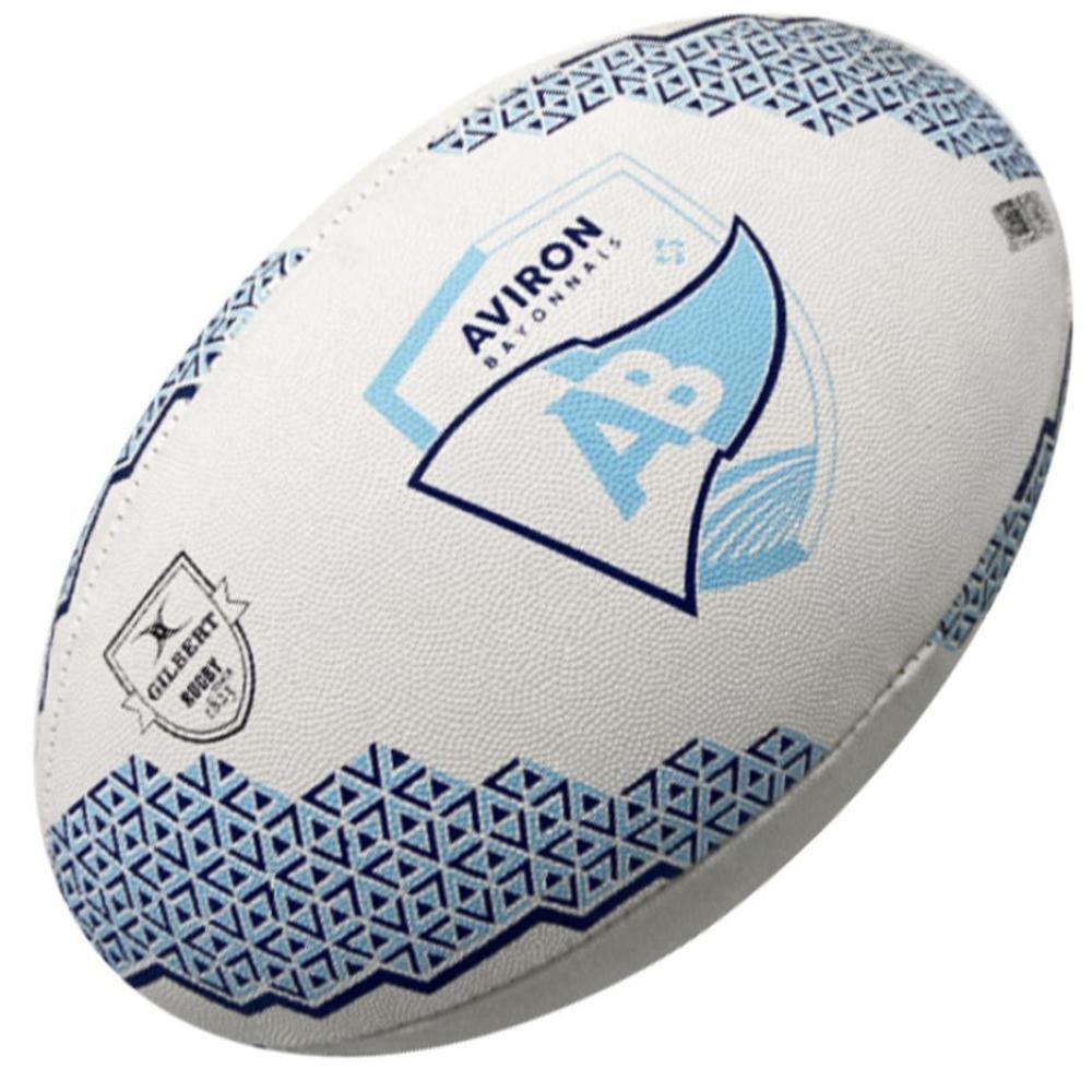 Balón de Rugby Gilbert Aviron Bayonnais Supporter 1/3