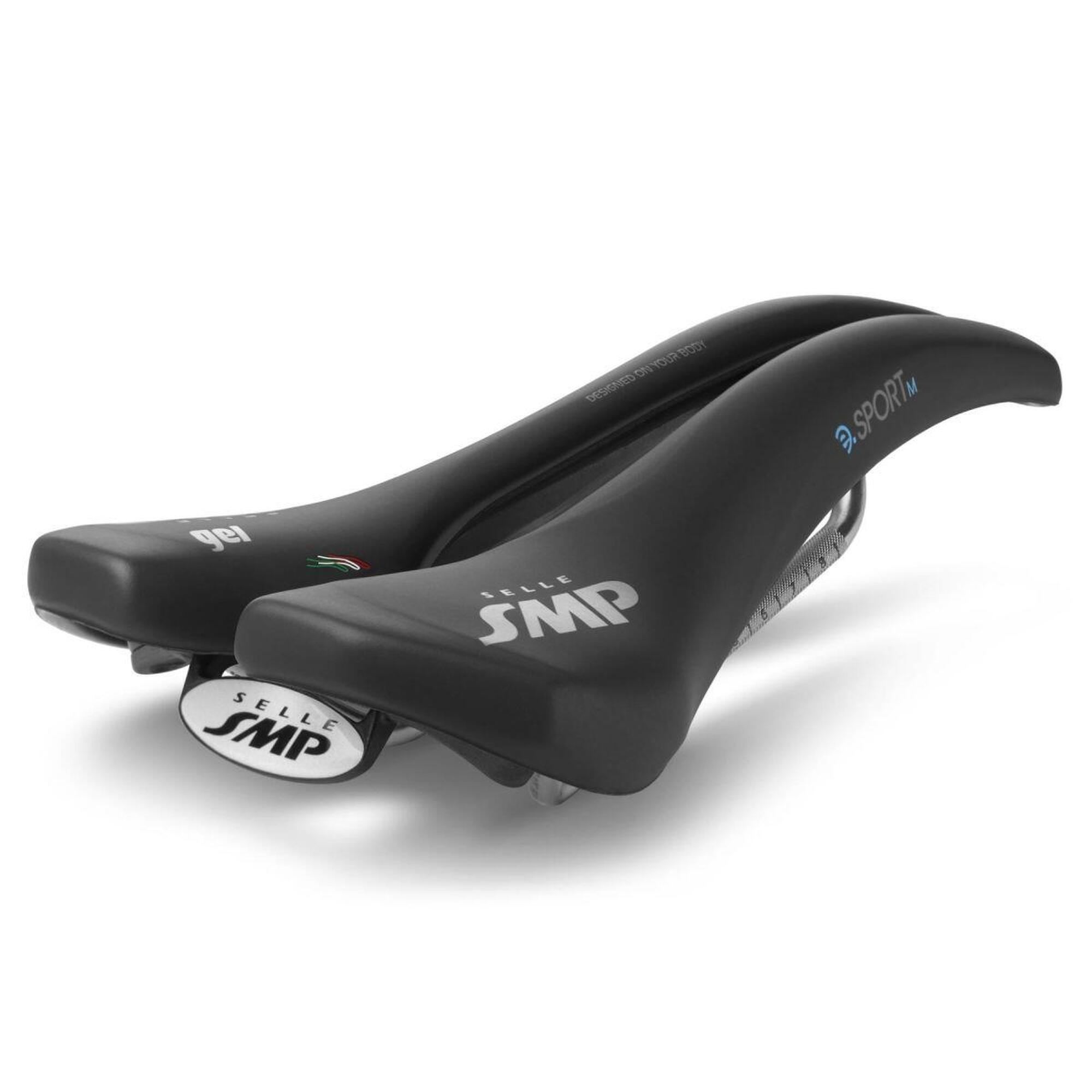 Selle Smp - Selle Ebike E-sport Medium Gel - Selle De Vélo - Noir - Decathlon