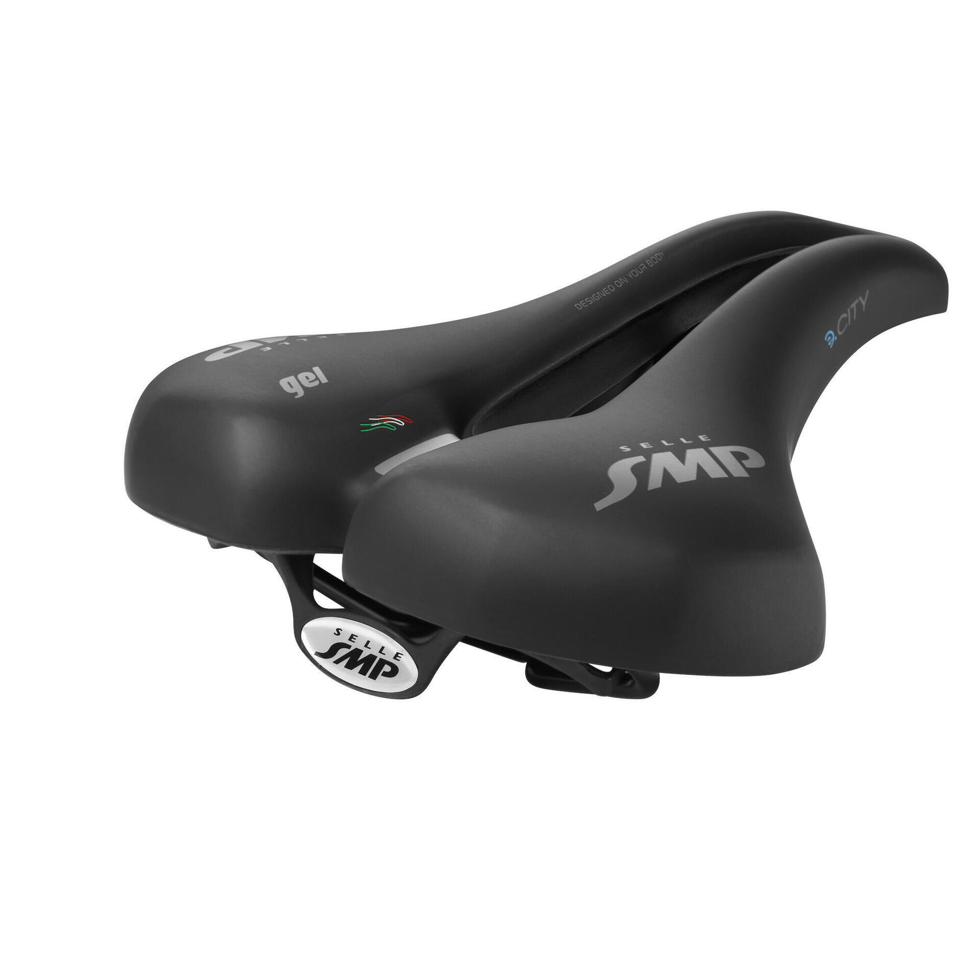Selle Smp - Selle Ebike E-city Gel - Selle De Vélo - Noir - Decathlon