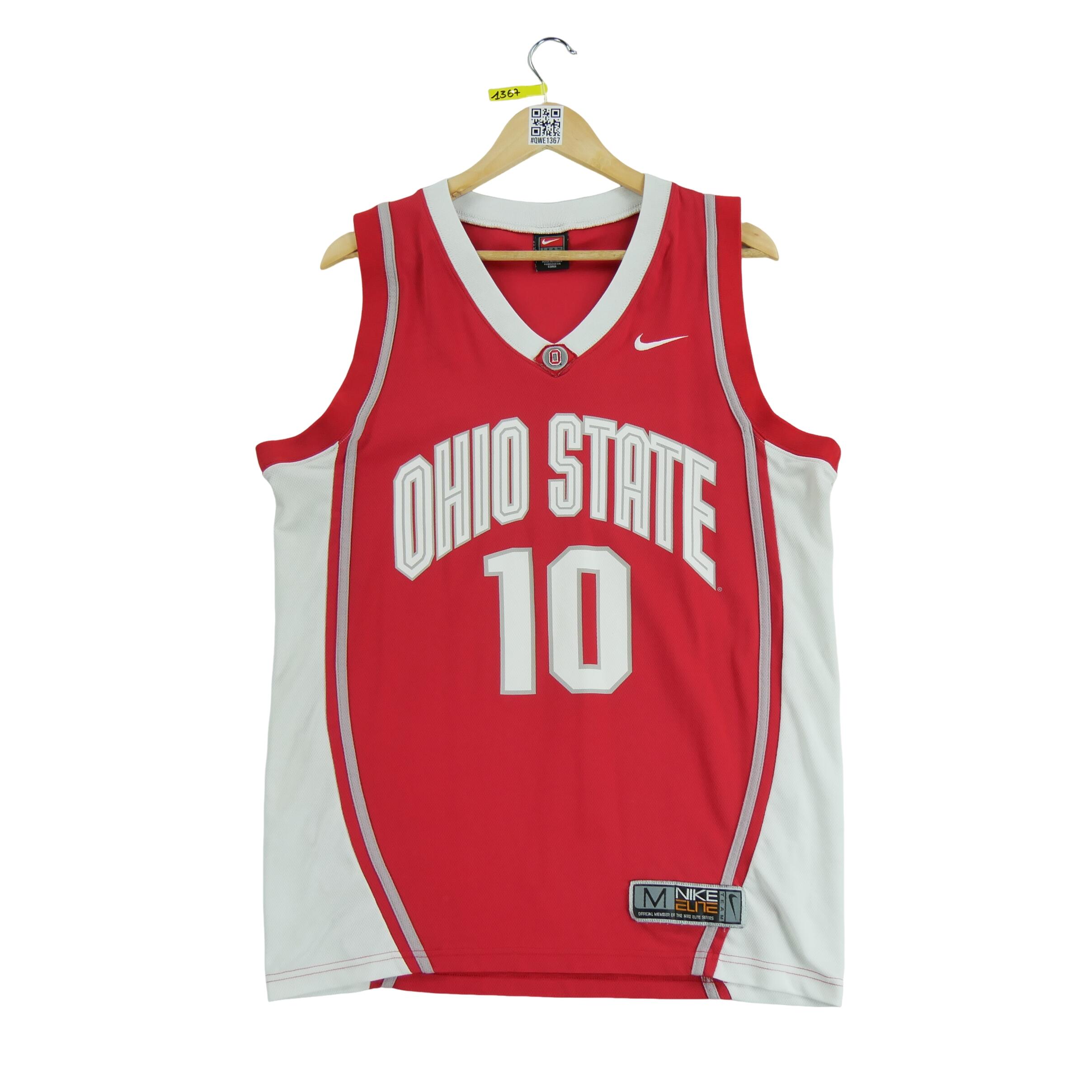 NIKE Seconda Mano - Maglia Nike Elite degli Ohio State Buckeyes - Stato buono