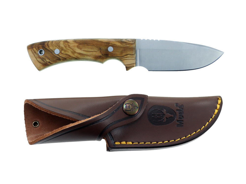 Nóż klasyczny z rękojeścią Olive Wood 80 mm 6/7