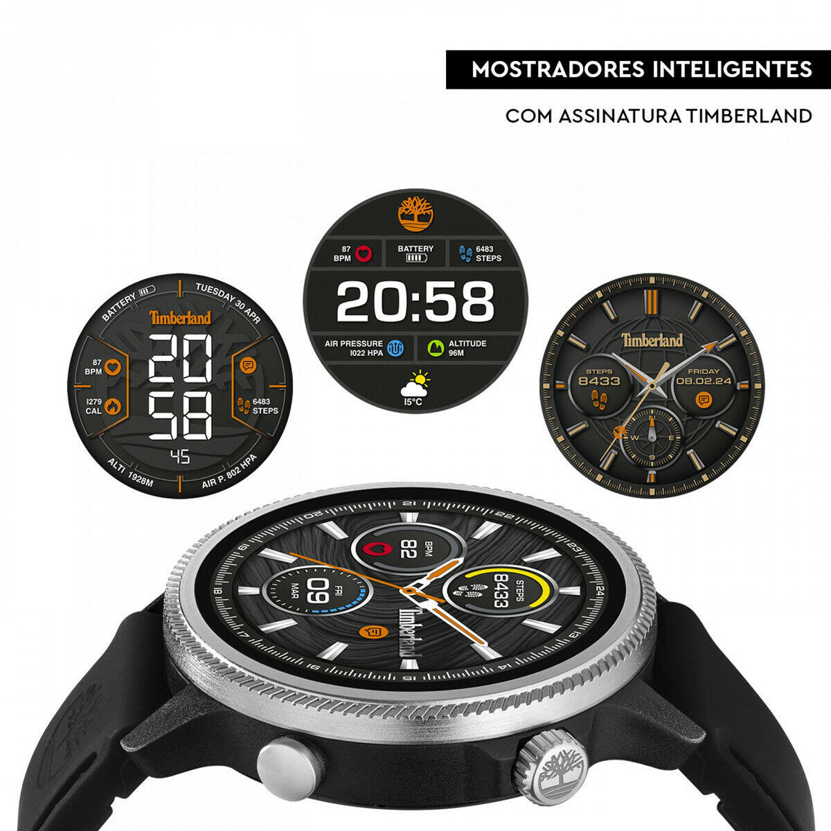 Relógio masculino Timberland TDIGB0064501-SET 5/5