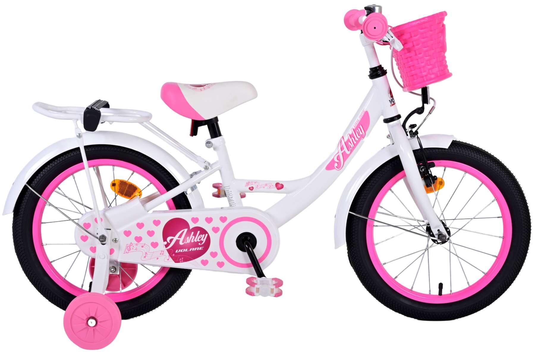 VOLARE BICYCLES VOLARE BICYCLES Kinderfiets Ashley 16 inch, wit