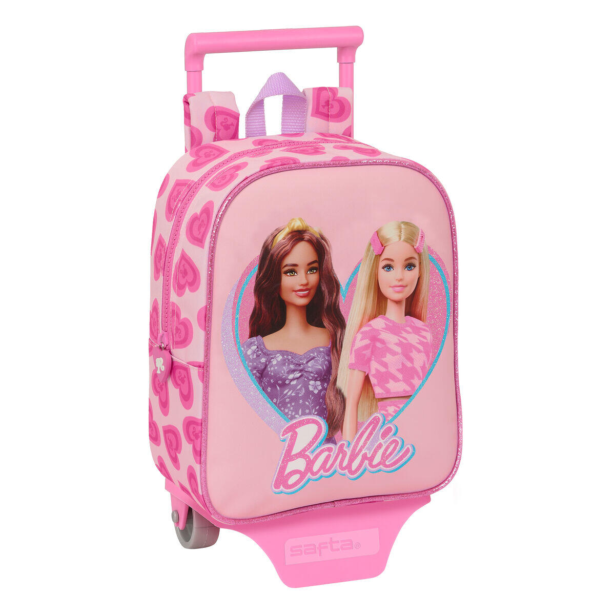 BARBIE Trolley per la Scuola Barbie Love Rosa