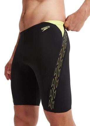 Speedo HyperBoom Splice Jammer - Bleu marine/Vert électrique - Taille UK 36