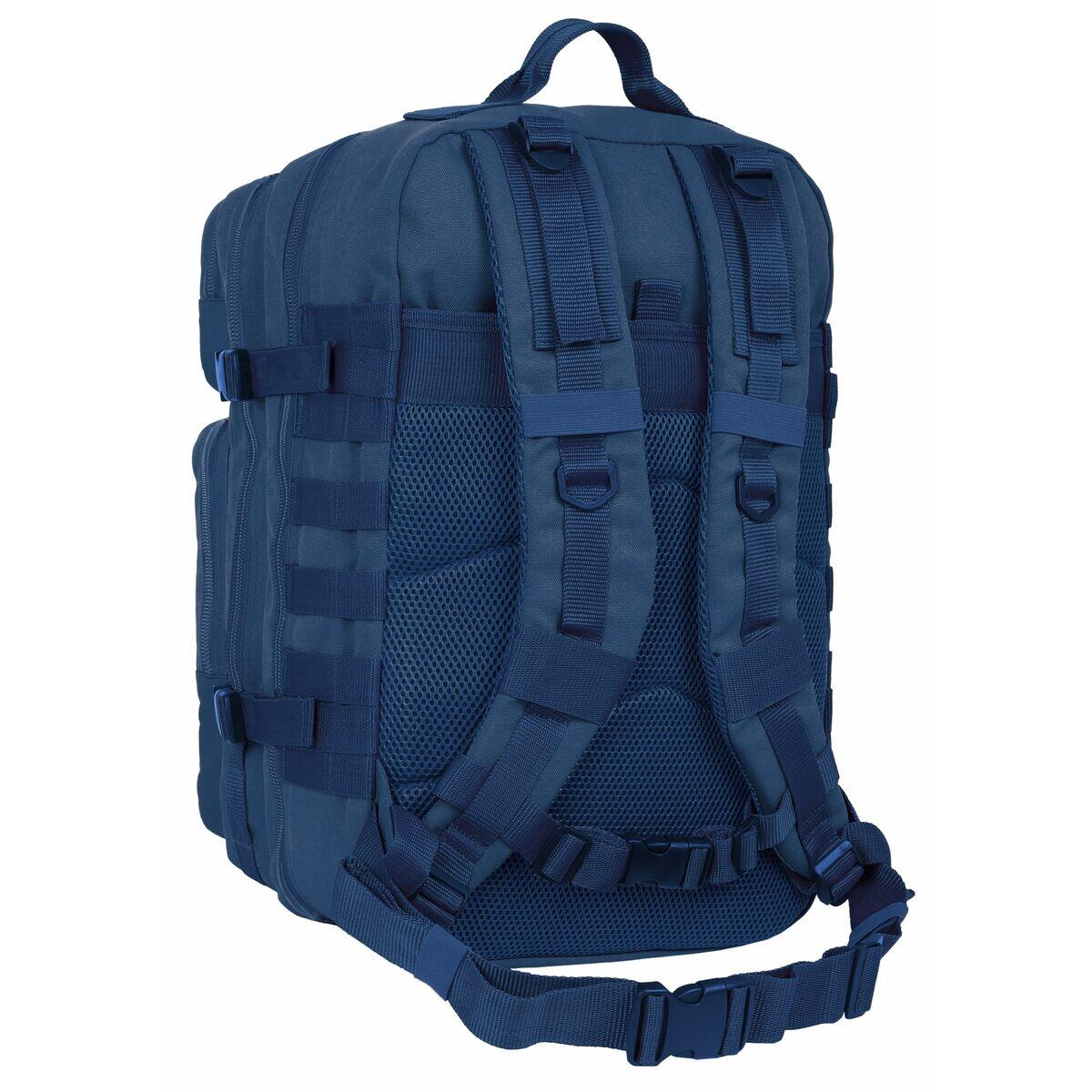Mochila Escolar Safta Basic Azul Marinho 2/5