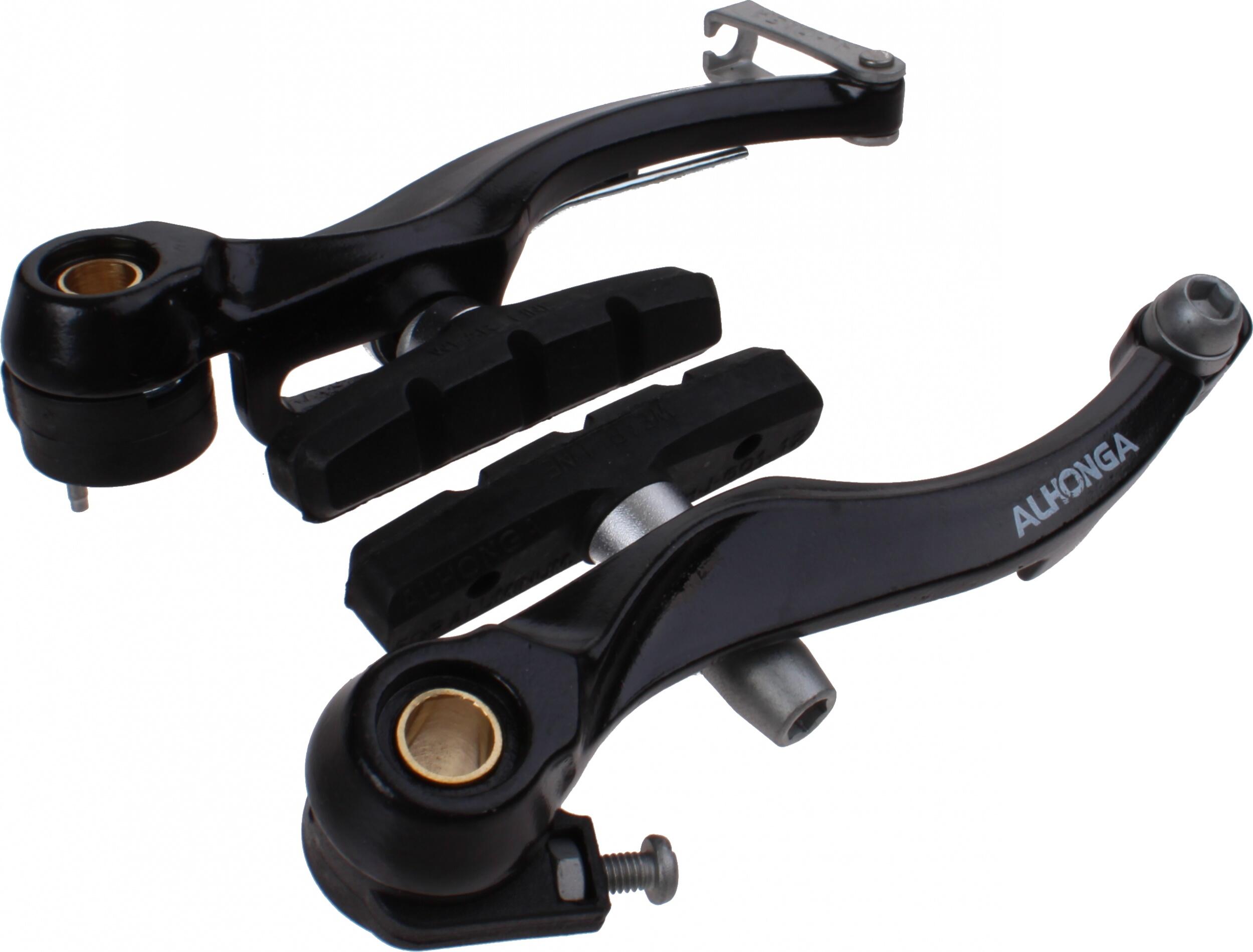 Juego de frenos V-Brake negro completo para delantero y trasero 2/2