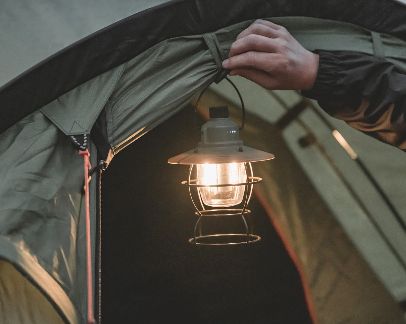 Lampa turystyczna Easy Camp Polar Willow Lantern 4/4