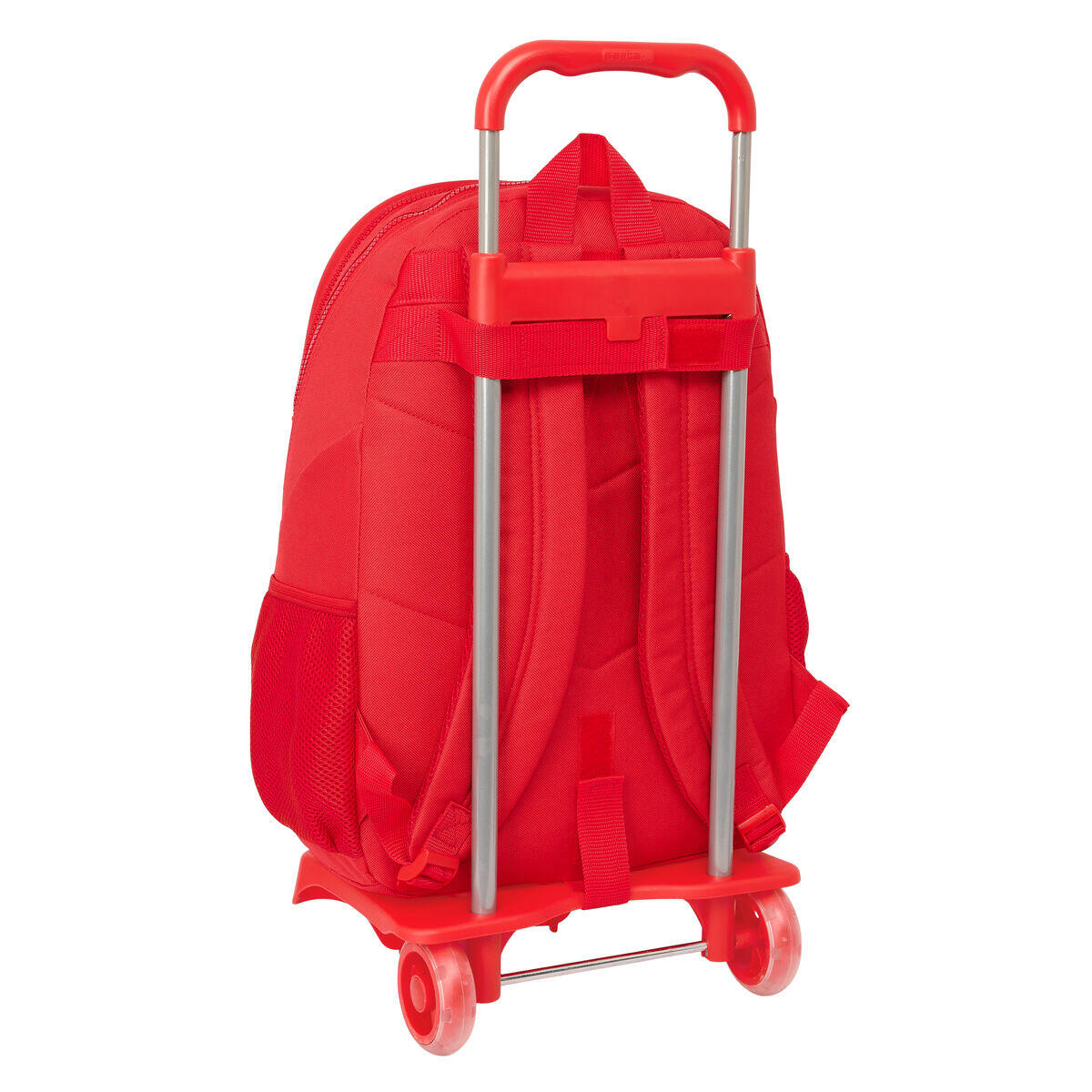 Schulrucksack mit Rädern Atlético Madrid Rot 2/3