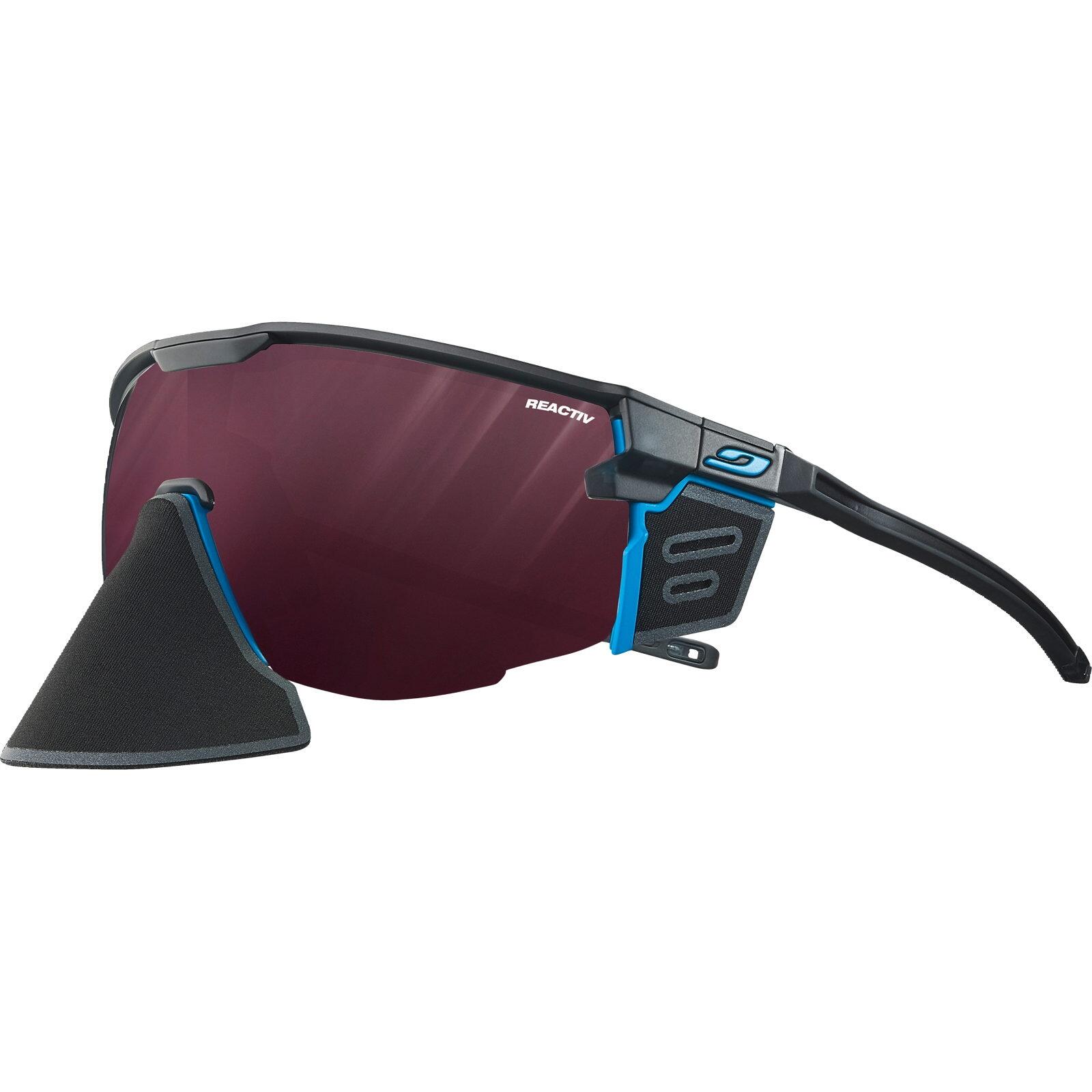 Julbo - Lunettes De Soleil Performantes Pour La Montagne-ultimate Cover Reactiv - Lunettes De Soleil - Bleu|noir - Taille Unique - Decathlon