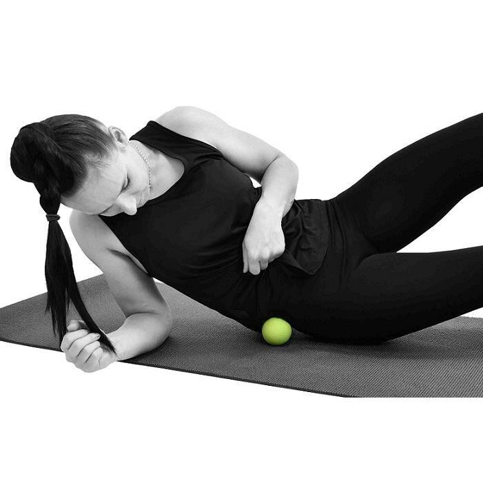 Bola de Massagem Twin Lifefit 12,5x6,2 cm Verde 3/3