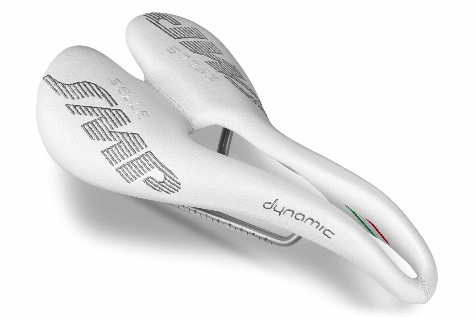 Rennrad-Sattel Dynamic, weiß 4/4