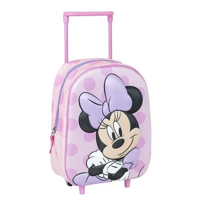 Mochila Escolar Minnie Mouse Rosa