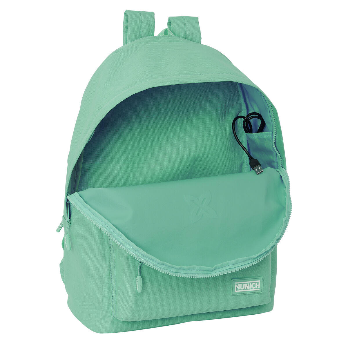 Zaino per Portatile Munich Basic Turchese 4/5
