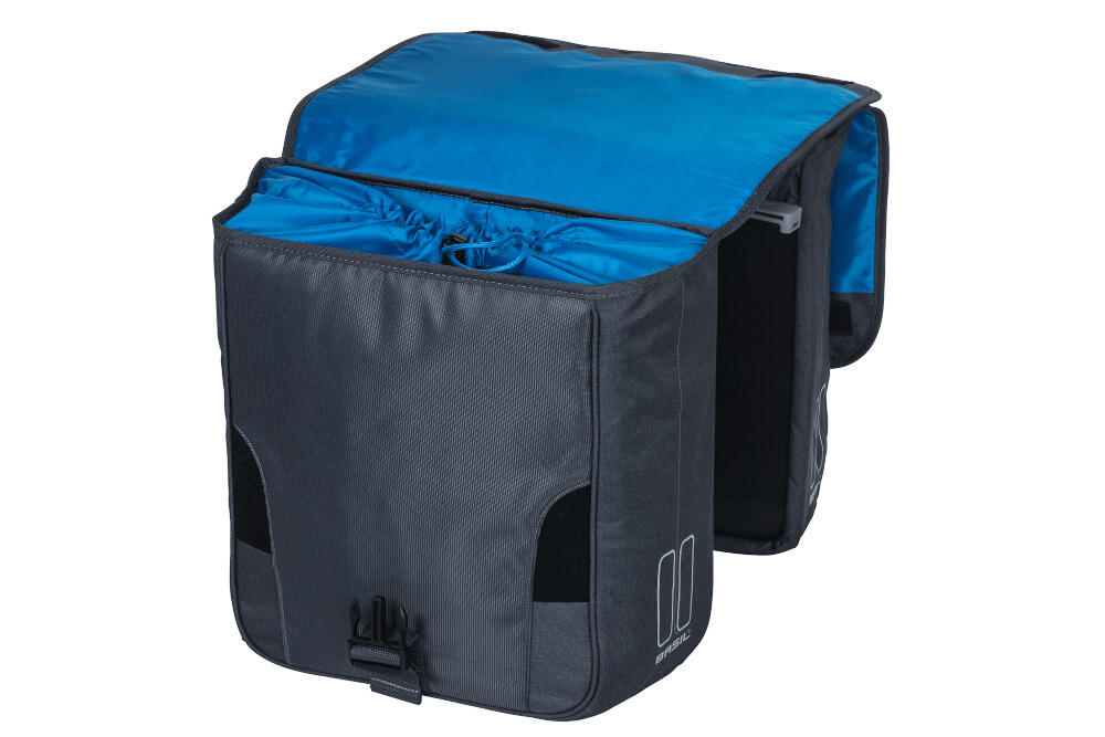 Basil Doppelpacktasche Sport Design MIK graphite, 35x14,5x43cm, 32ltr 2/7