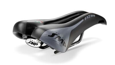 Rennrad-Fahrradsattel Extra, schwarz