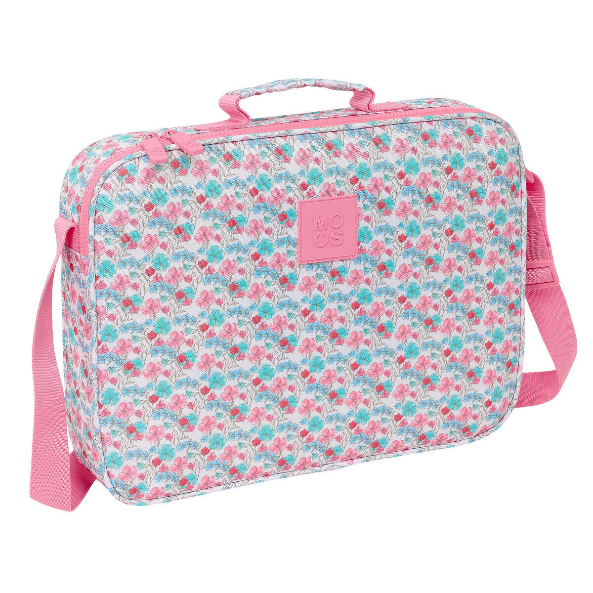 Borsa per la scuola Moos Flores Multicolore 1/3