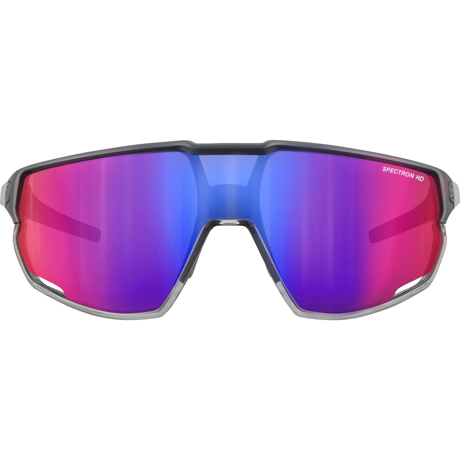 Lunettes de Soleil Vélo Adulte RUSH Catégorie 3 HD 2/4