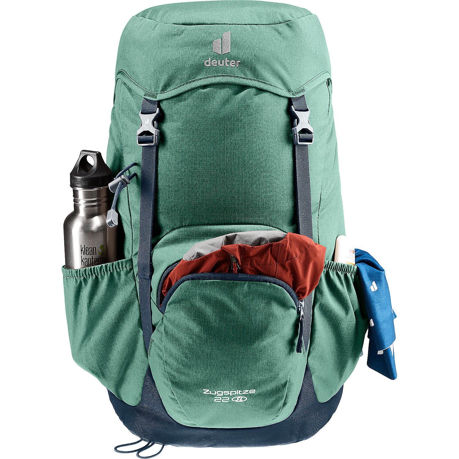Sac à dos randonnée femme Deuter Zugspitze 22 SL 22L noir/vert léger 4/5