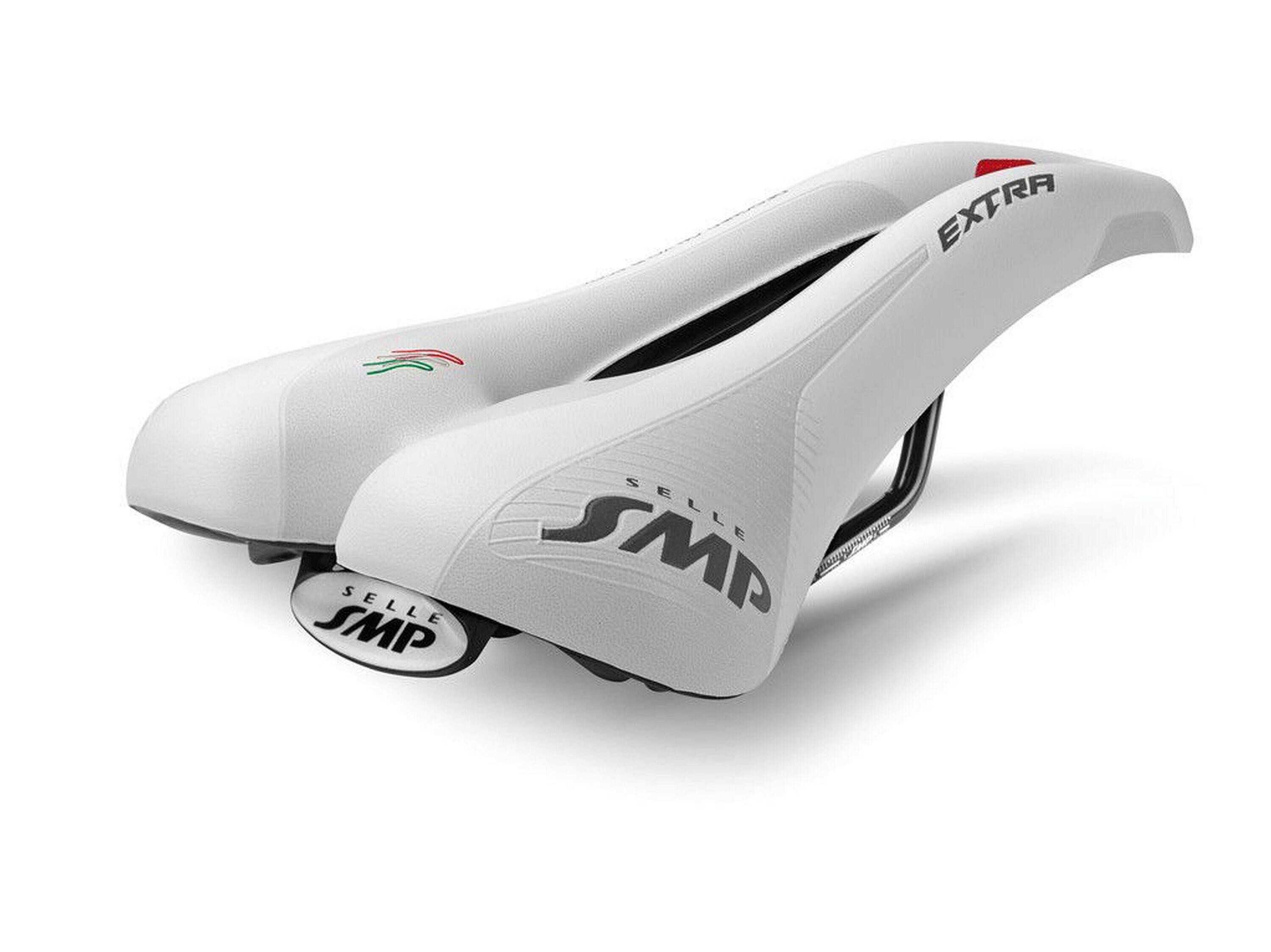 SMP Racefietszadel Extra, wit 1/1