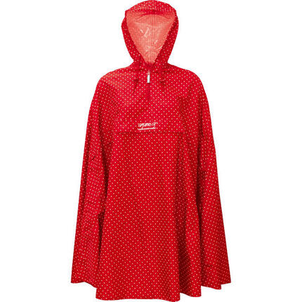 Poncho de pluie femme ALENA rouge