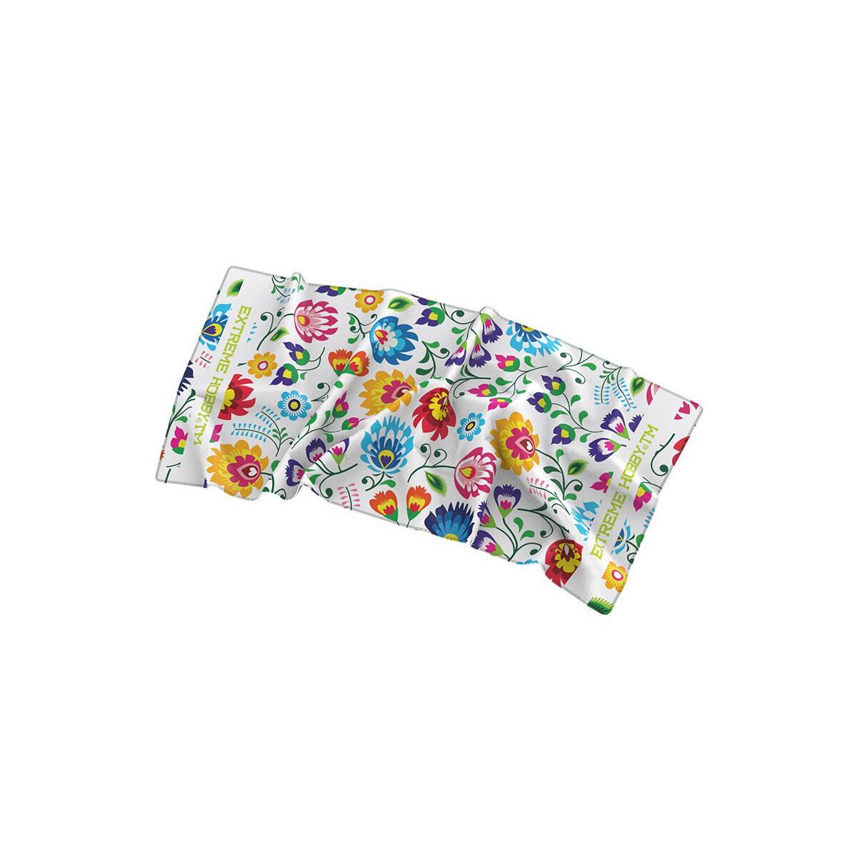 Extreme Hobby - Toalha De Microfibra De Secagem Rápida Extreme Hobby Folk 150 X 70 - Serviette - Blanc - 150cm - Decathlon