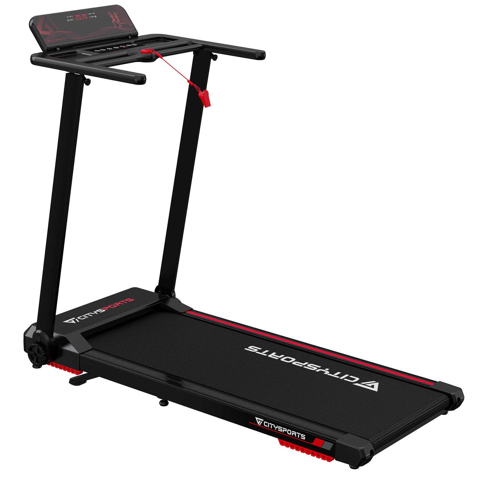 CITYSPORTS Folding Treadmill with incline for Home,12km/h Portable Treadmill 3/7