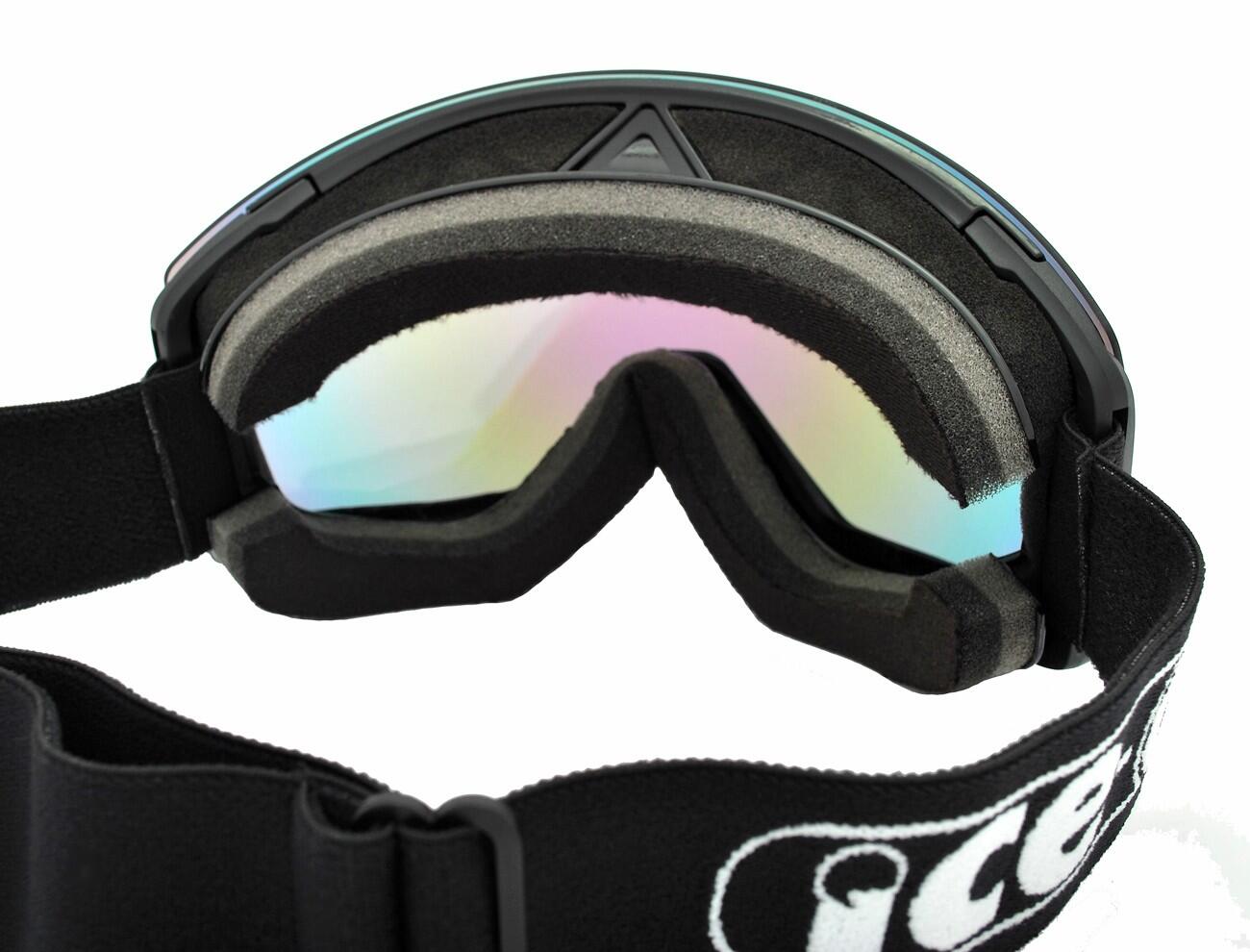Gogle narciarskie dla dorosłych Ice-Q Cortina 4, Anti-slip,  OTG na okulary 2/7