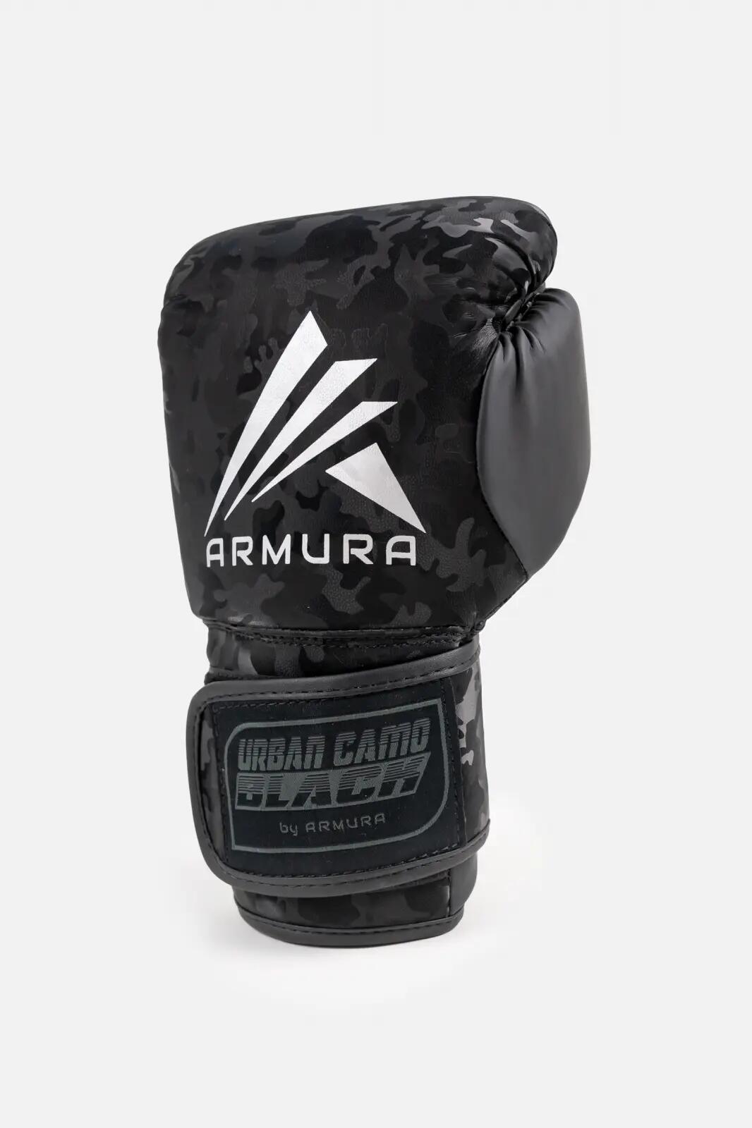 Manusi de box ARMURA Urban Camo Black 3/5
