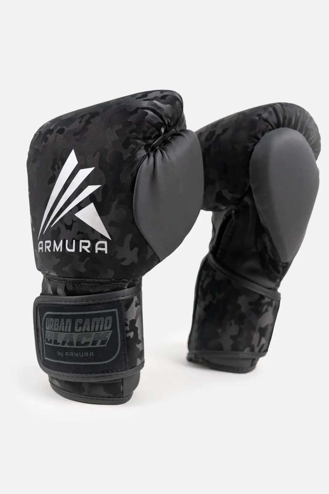 Manusi de box ARMURA Urban Camo Black 4/5