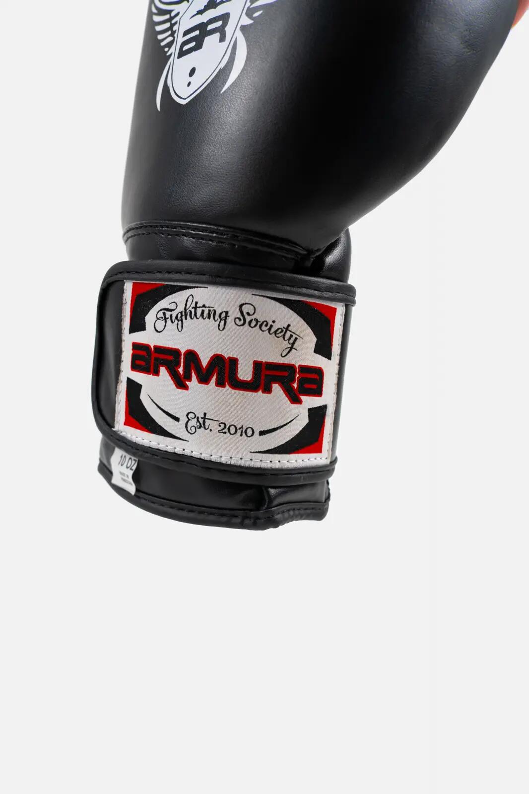 Mănuși de box ARMURA Dominator 2.0 Negre 5/7