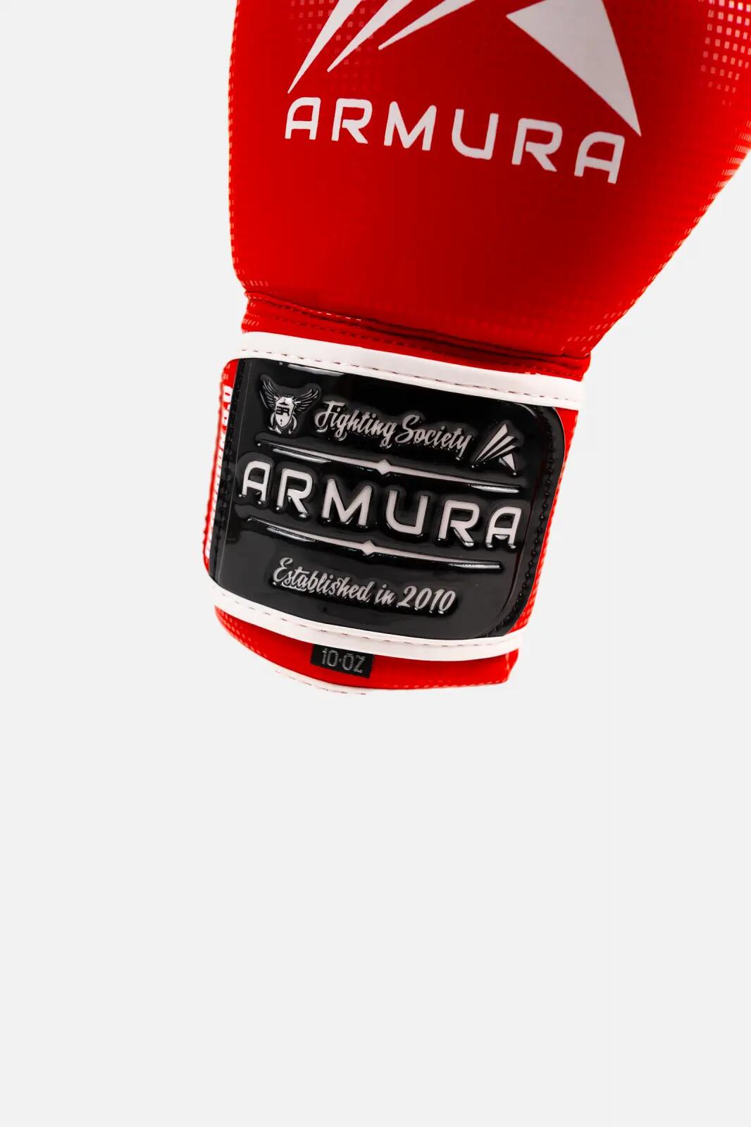 Manusi de  box ARMURA Decurion 5.0 Rosii 5/6