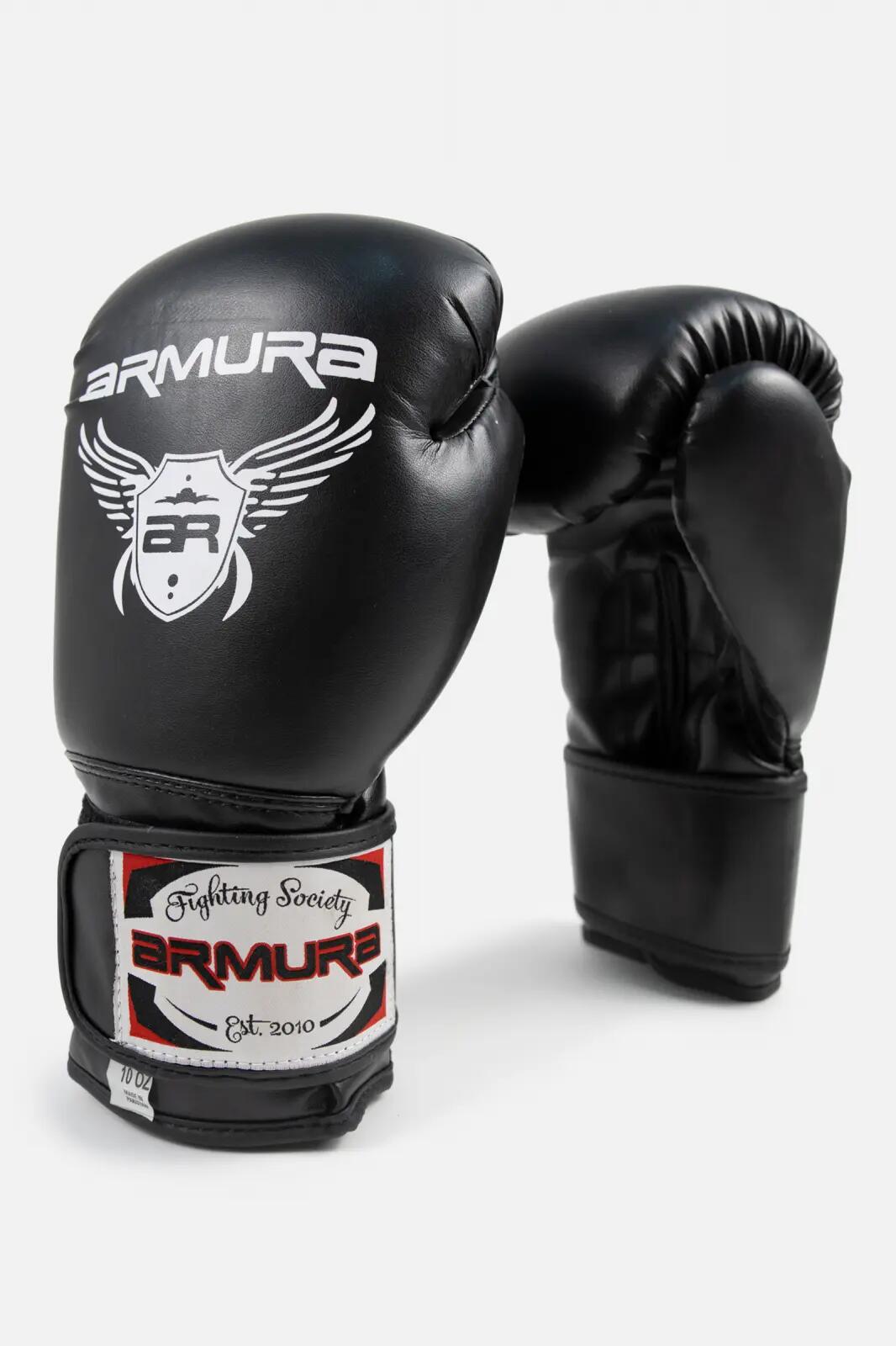 Mănuși de box ARMURA Dominator 2.0 Negre 4/7