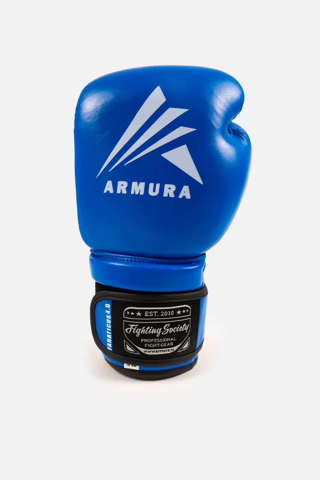 Manusi de box ARMURA Fanaticus 4.0 Albastre 2/5