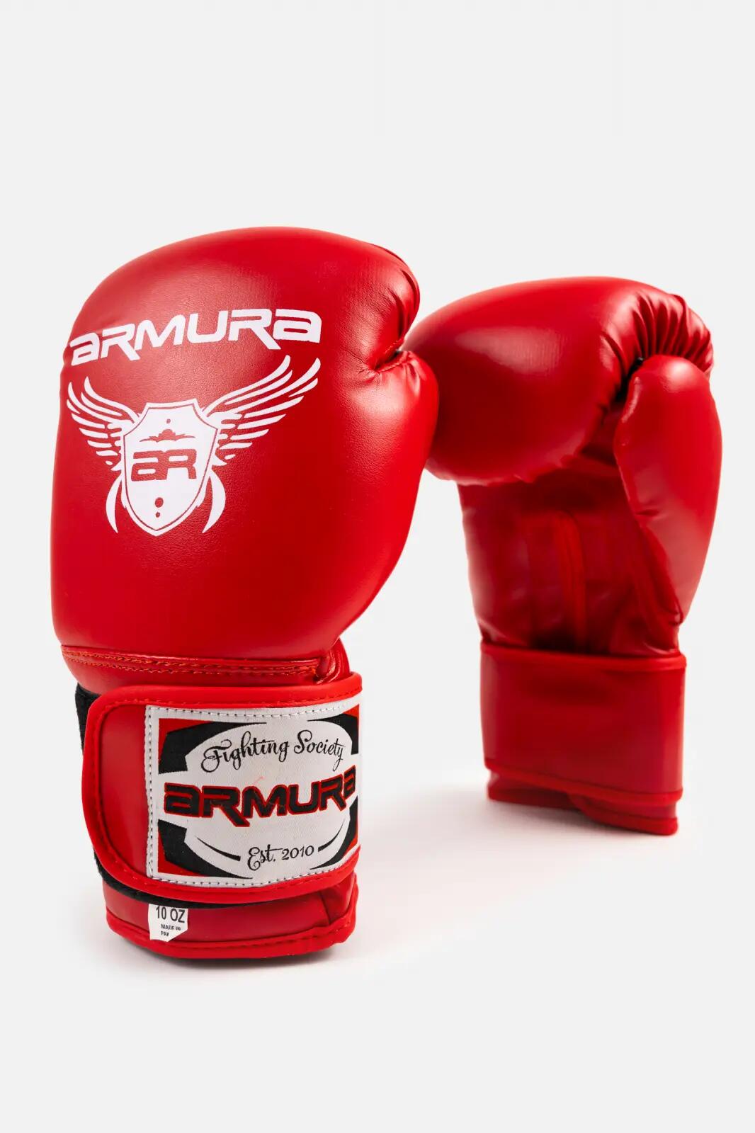 Mănuși de box ARMURA Dominator 2.0 Rosii 4/6