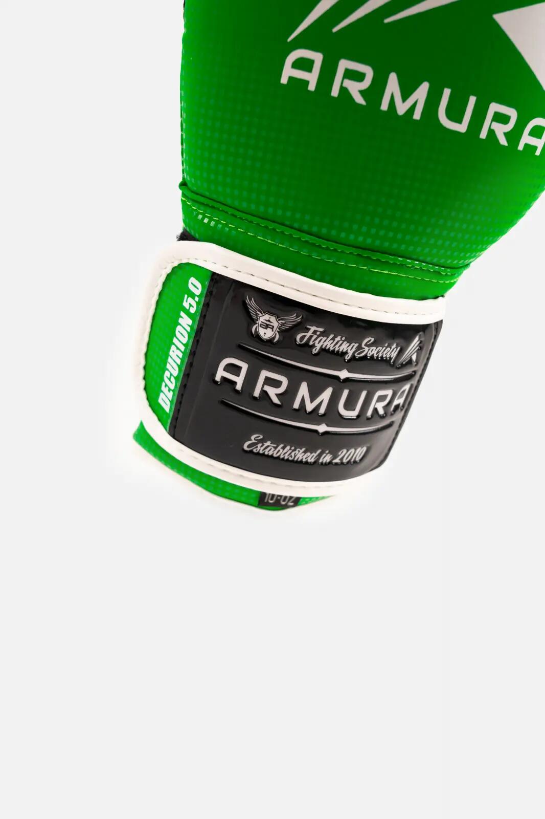 Manusi  de box ARMURA Decurion 5.0 Verzi 5/5