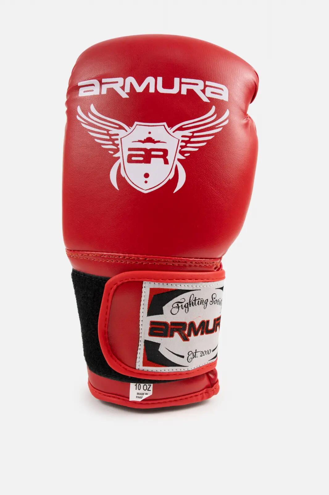 Mănuși de box ARMURA Dominator 2.0 Rosii 2/6