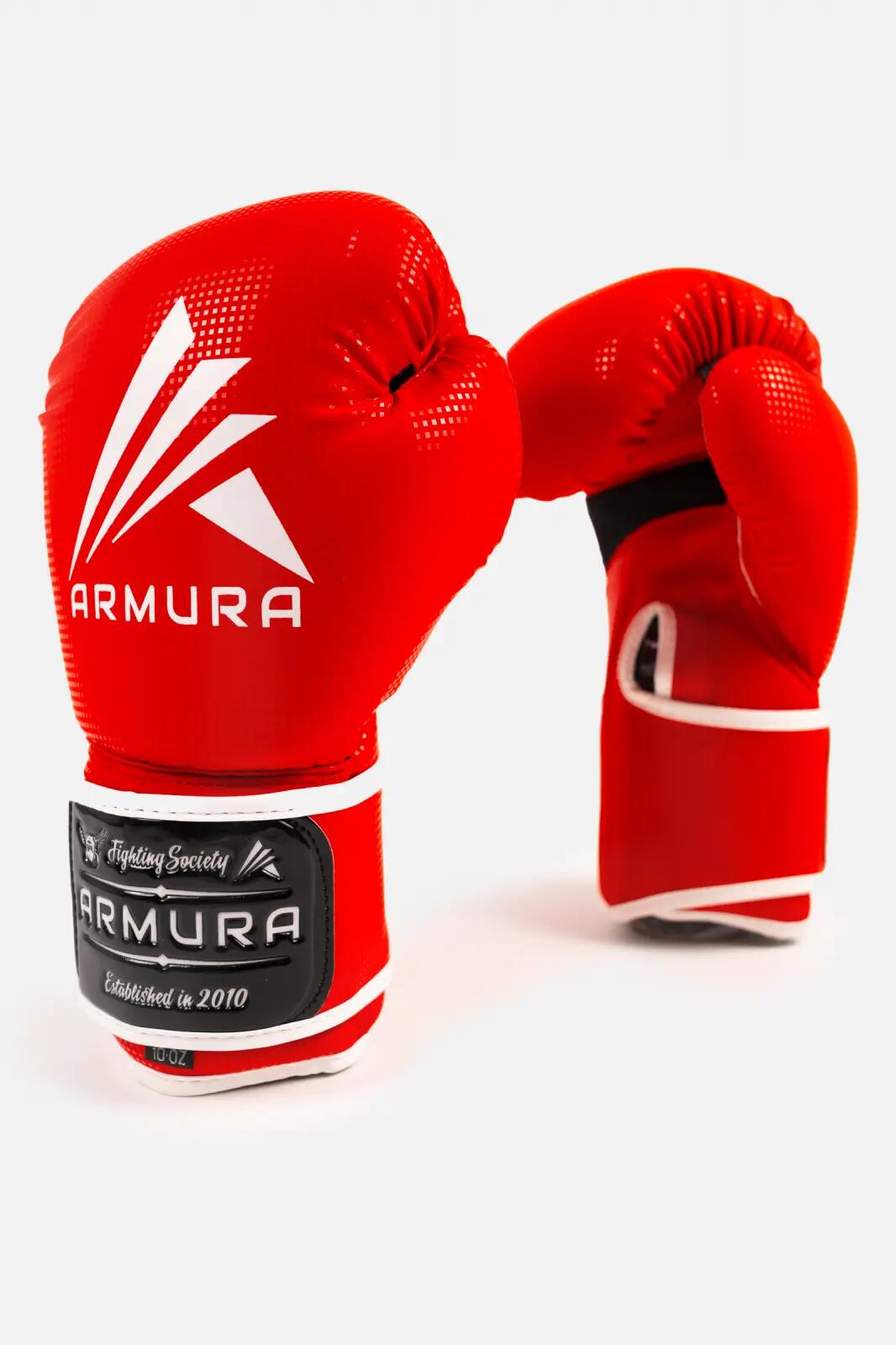 Manusi de  box ARMURA Decurion 5.0 Rosii 4/6