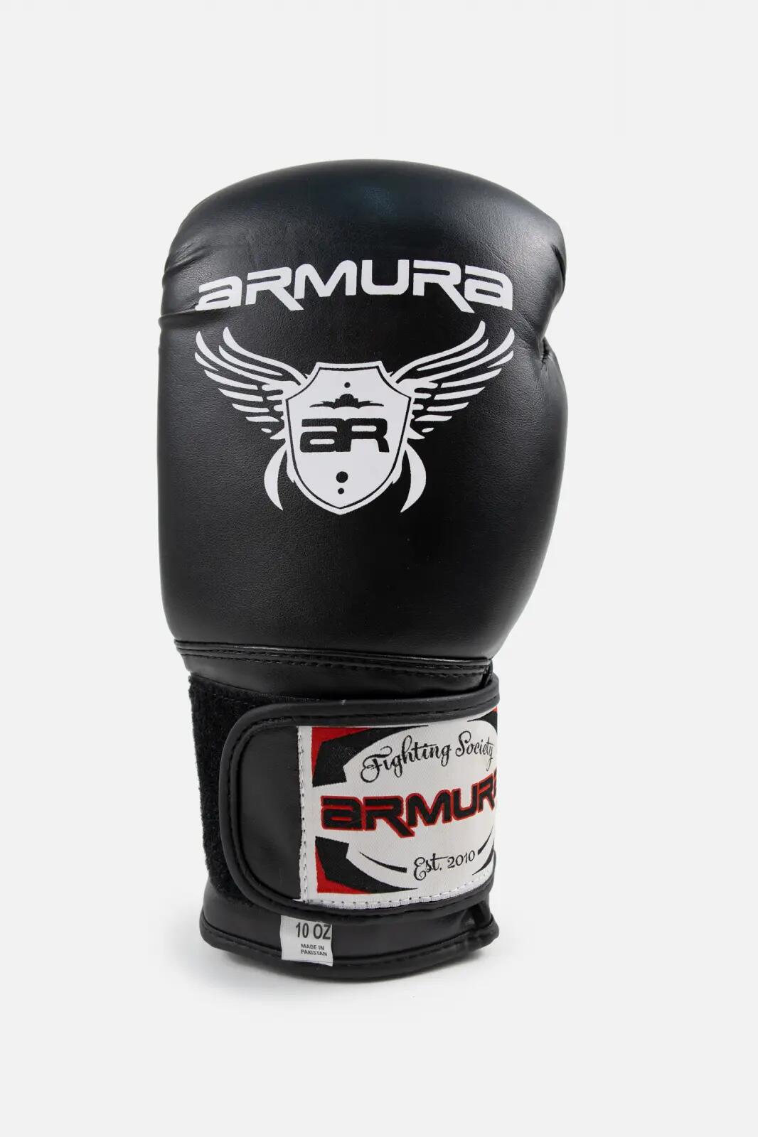 Mănuși de box ARMURA Dominator 2.0 Negre 2/7