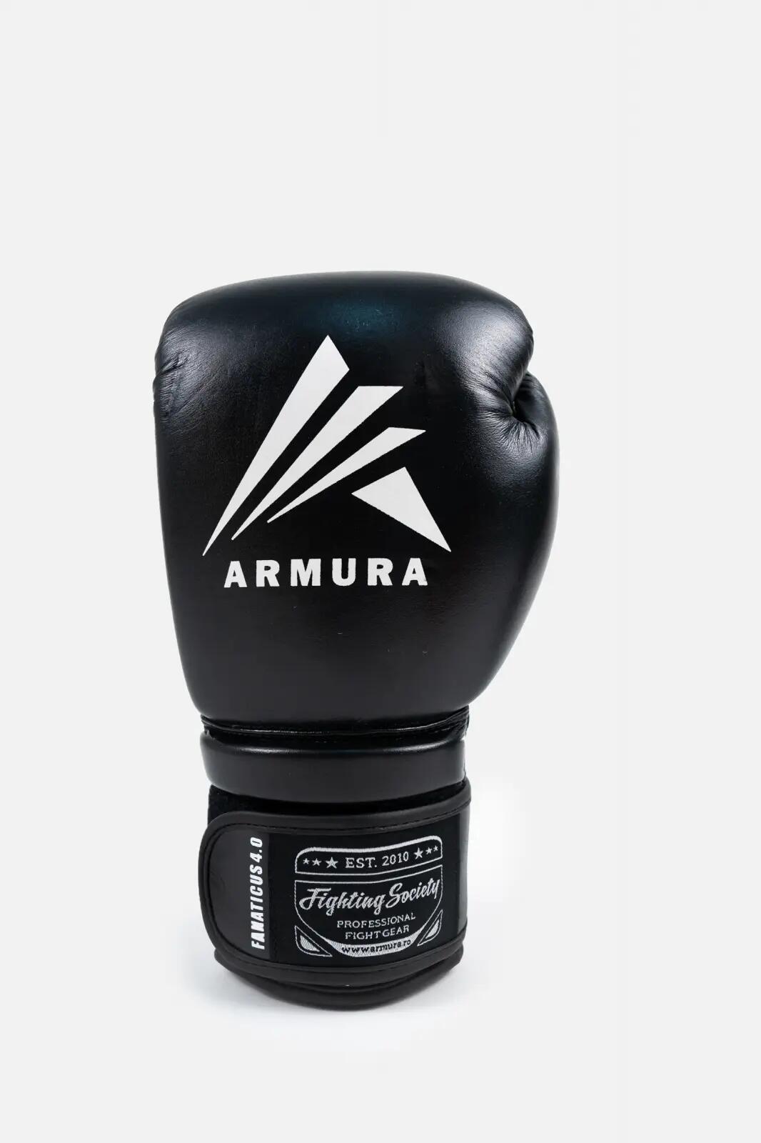 Manusi de box ARMURA Fanaticus 4.0 Negre 2/5
