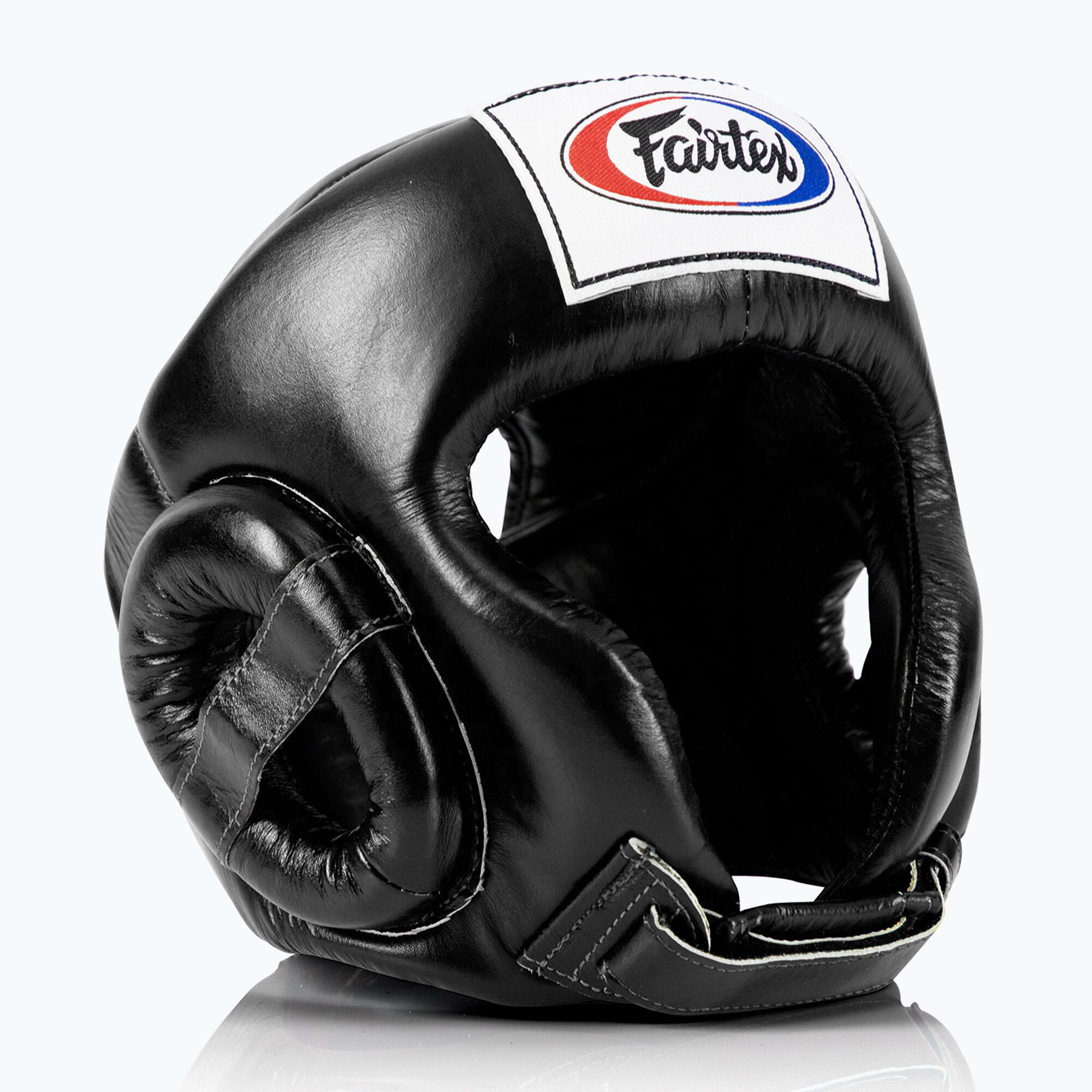 Head Guard Fairtex HG6 – Competition Style – Black – XL 2/5