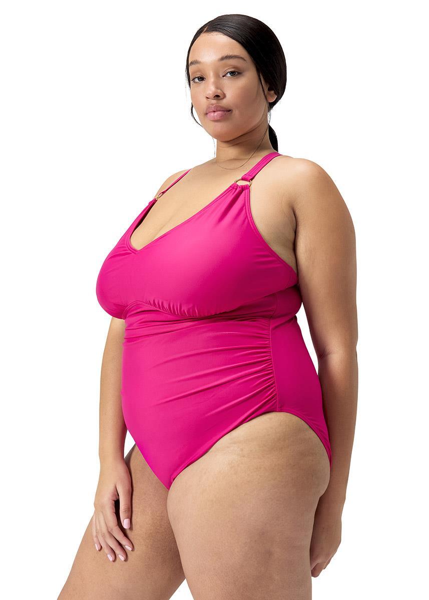 Bañador moldeador Speedo talla 42 (EU 52) rosa/magenta 5/6