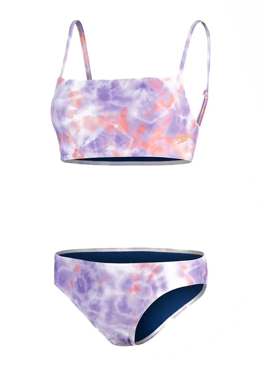 Speedo Print Verstelbare Dunne Bandjes Bikini - Lila - Maat 38 4/6